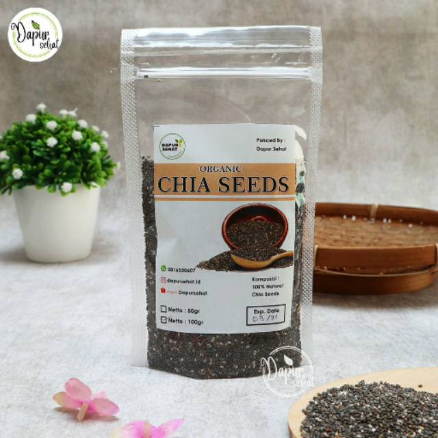 

BEST SELLER! ORGANIC CHIA SEED BLACK 100gr