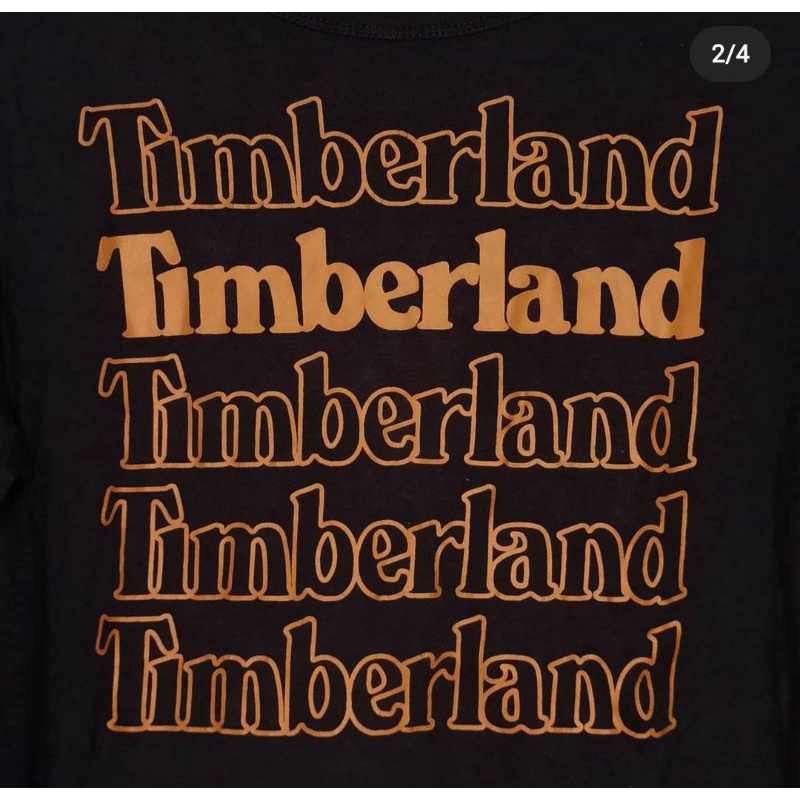 KAOS TIMBERLAND BIG SCRIPT BIG LOGO LONG SLEEVE ORIGINAL PRELOVED