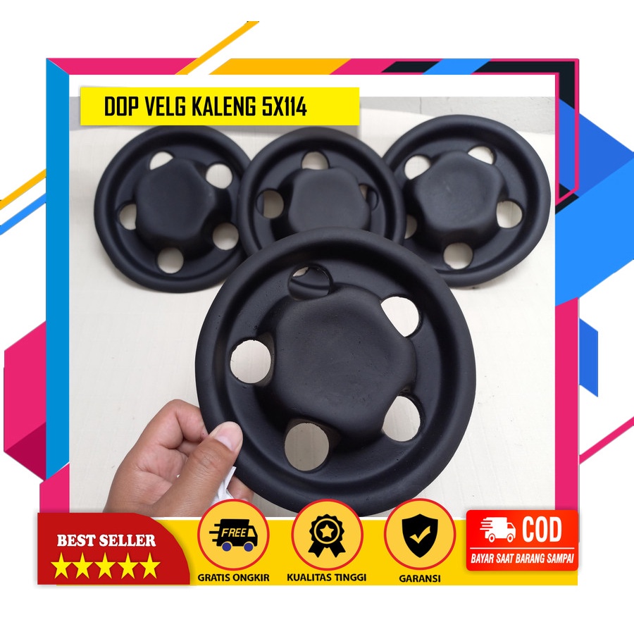 CENTER DOP PCD 5X114 Taruna Terios BRV DOP VELG KALENG 1Set 4PCS BISA COD Tutup Velg 5x114 Elegan va