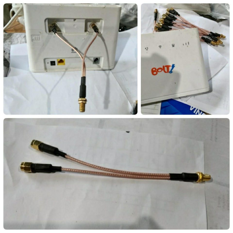 pigtail ganda b310 bl100 huawei helios bolt konektor rpsma
