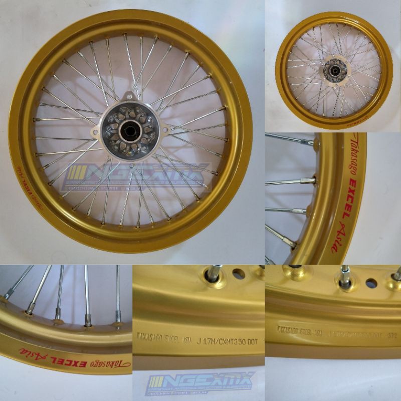 VELG SET EXCEL TAKASAGO ASIA 30-350 KLX150 DTRACKER