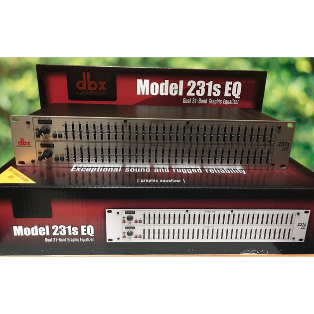 Equalizer DBX231S Eqx DBX231 S DBX 231 Silver