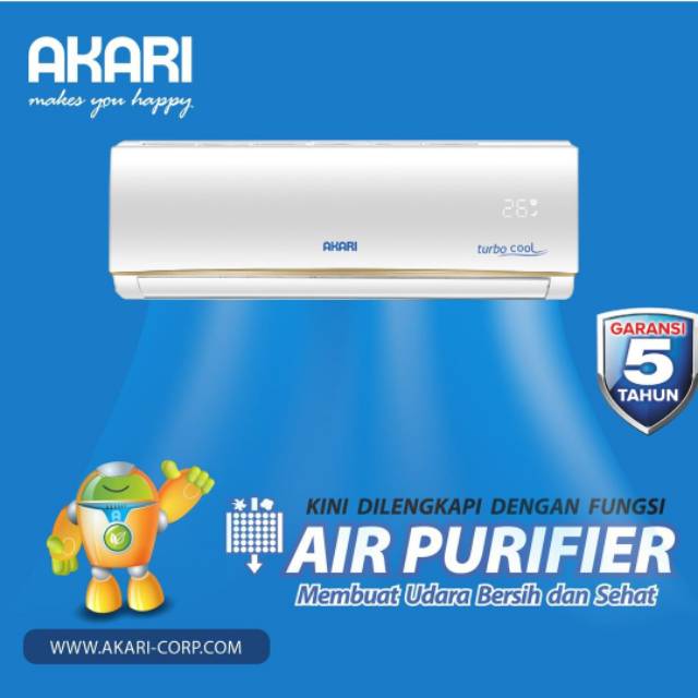 Ac Akari 05TC88NLWk AC 1/2PK Low Watt Turbo COOL