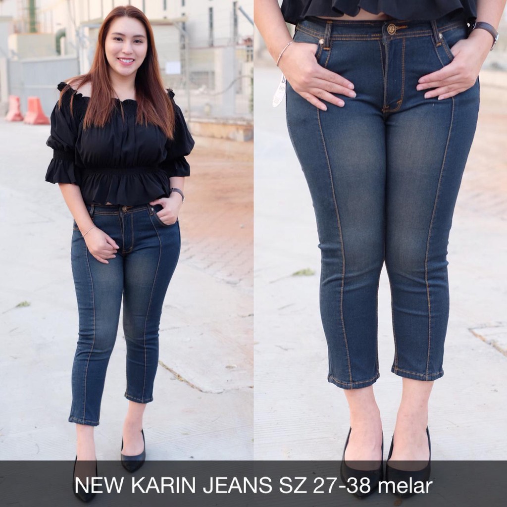 CELANA JEANS WANITA NEW KARIN JEANS