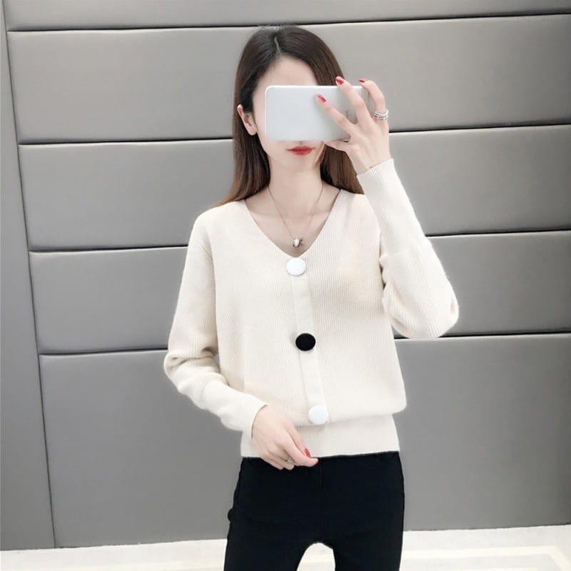 Belleza outlet baju rajut Cardigan rajut atasan wanita Tania outer