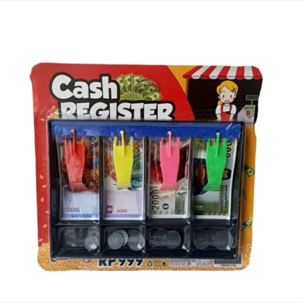 Mainan Uang Kasir Murah - Cash Register