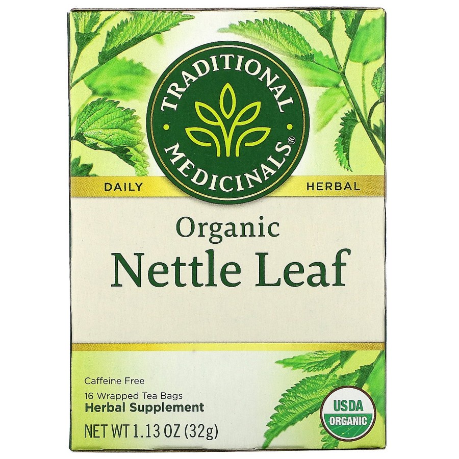 

Traditional Medicinals Herbal Teas Organic Nettle Leaf Tea