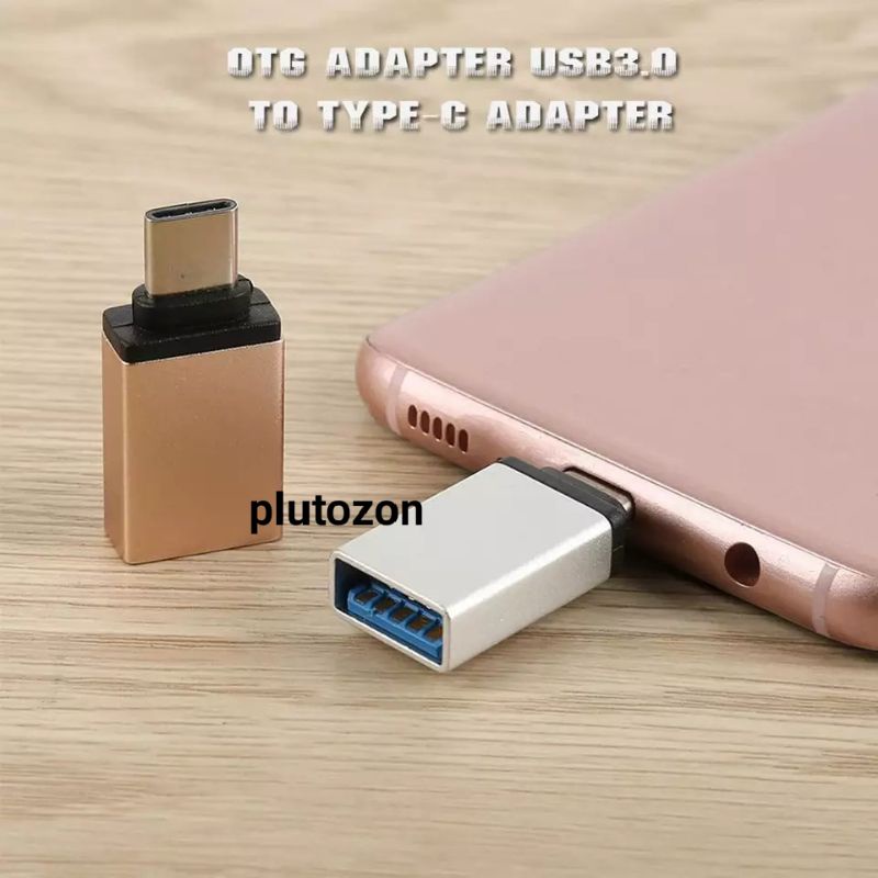 Metal OTG adaptor 3.0 termurah minimalis type C adaptor