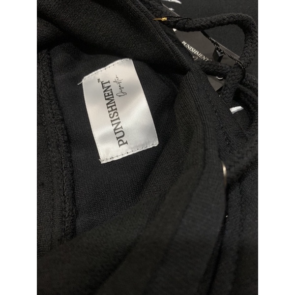 Sweater hoodie pria wanita distro warna hitam bahan flecee premium