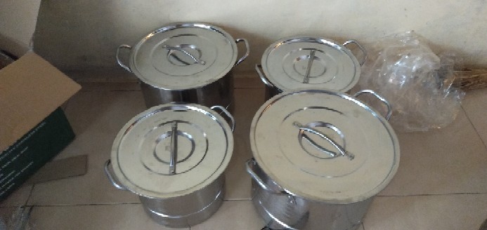 Panci Set Stock Pots Serbaguna Anti Karat Bahan Tebal Dan Kuat