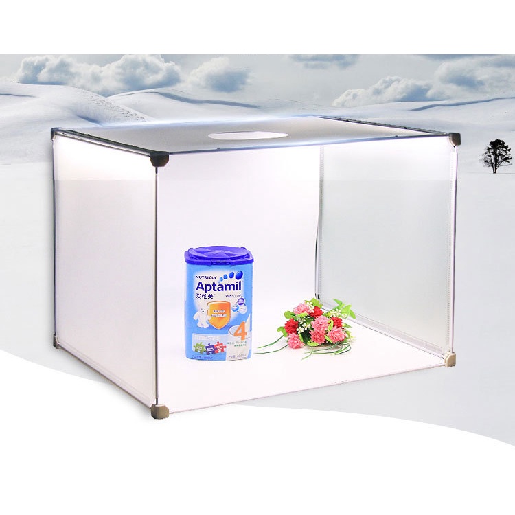 Mini Photo Studio Magic Box Light Box Portable dengan LED 45x40x40