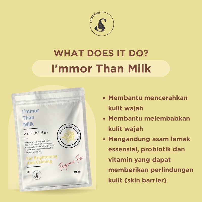 [VIP RESELLER] READY MASKER BY SKINOEMIE [FREE SPATULA]