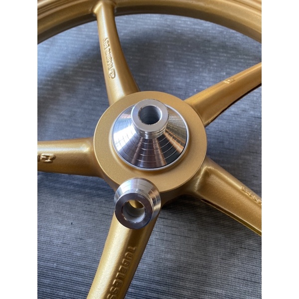 bosing cnc kanan kiri velg rcb Rossi copy rcb Mio bos velg depan rcb pnp ninja Jupiter Vega pnp ninj