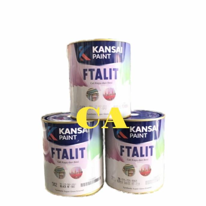 CAT MINYAK KAYU BESI FTALIT 559 WHITE / PUTIH DOFF