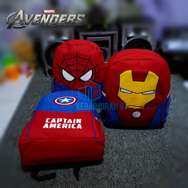 Tas Ransel Anak / Tas Anak Laki-laki SD TK / Tas Anak Sekolah Laki-laki Murah /