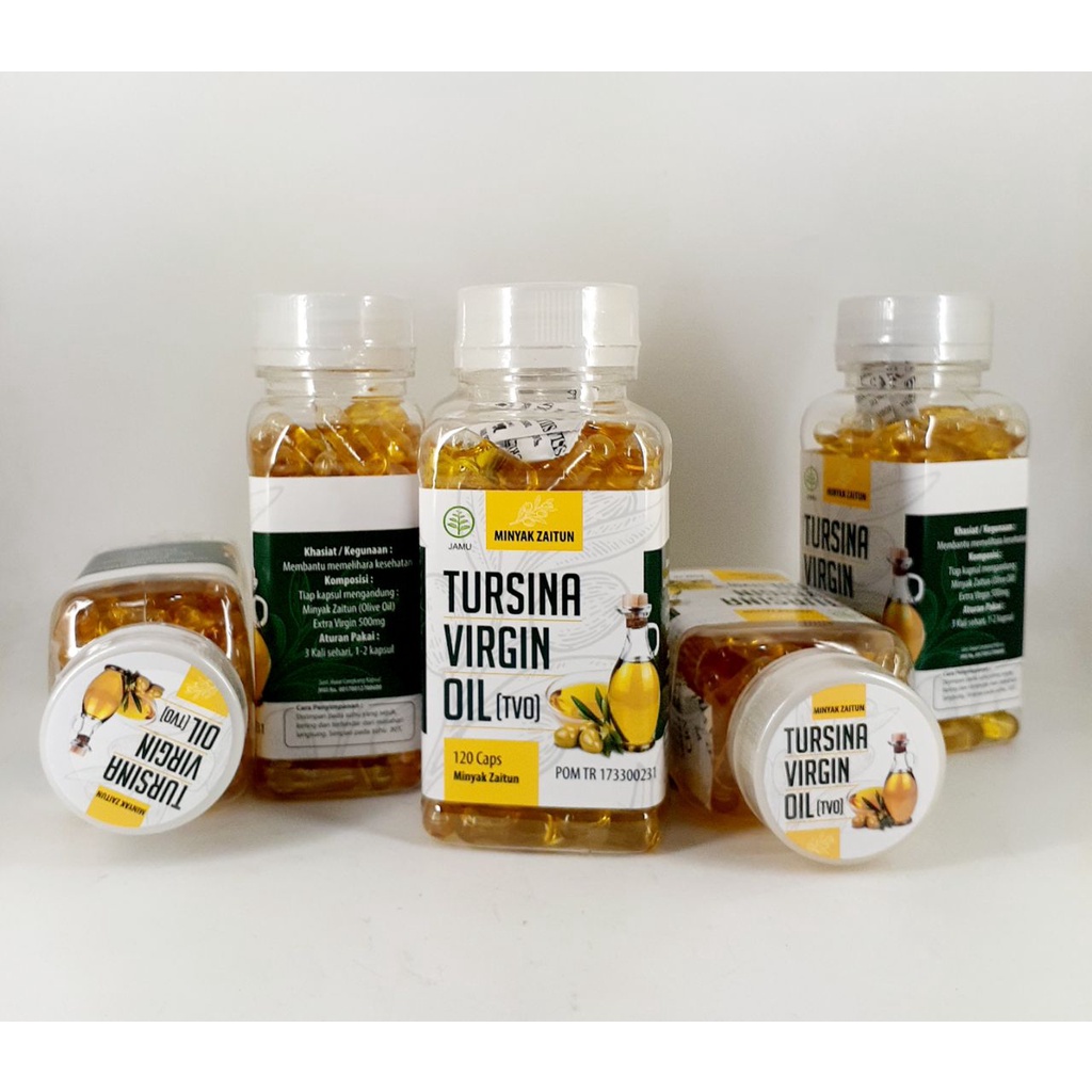 MINYAK ZAITUN TURSINA VIRGIN OIL 120 Caps