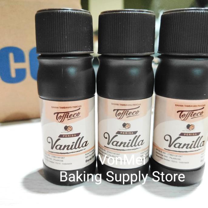 

TOFFIECO Vanilla Perisa Perisa Vanila Essence Flavour 25 gr Wangi