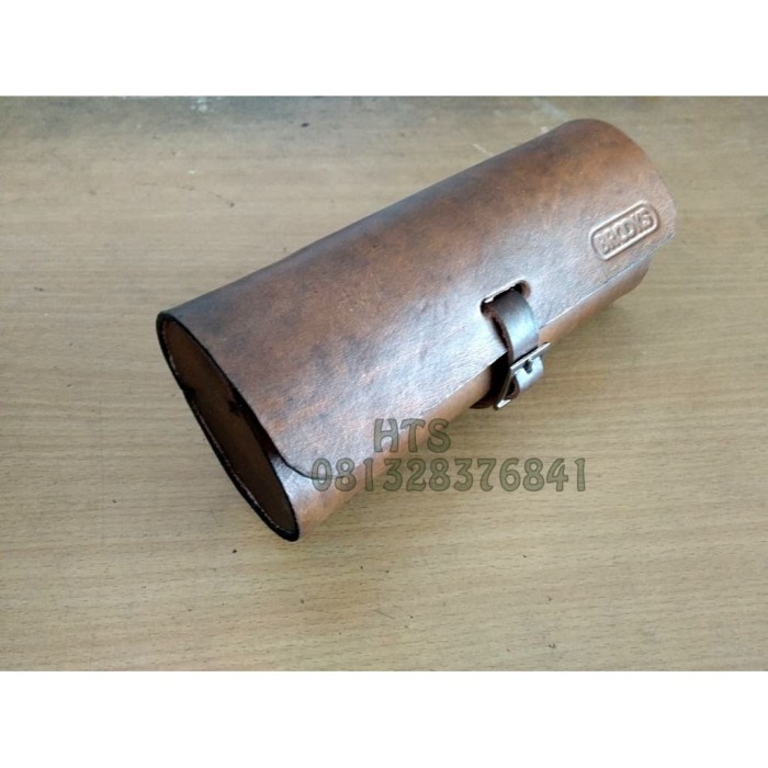 Aksesoris Sepeda - Tas Sadel Sepeda London Taxi Kulit Asli Tas Jok Sepeda Onthel