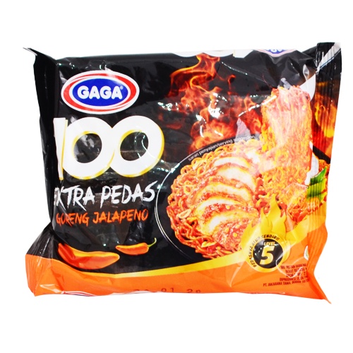 

Gaga Mie Goreng Extra Pedas Jalapeno 85gr