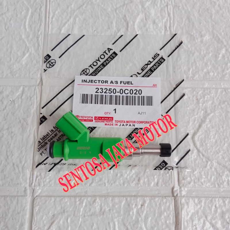 Nozzle Injektor Toyota Innova Bensin Old 23250-0C020 Original Lubang 4 Asli