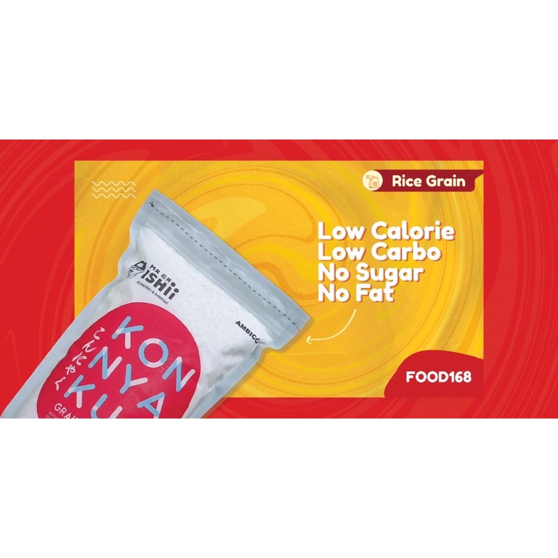 

Shirataki rice/konnyaku rice 1kg