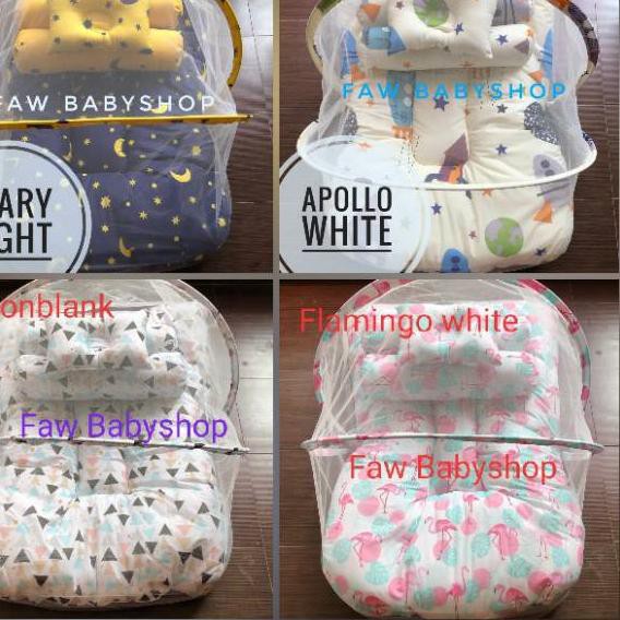 Terbaru Kasur lipat kelambu bayi / kasur kelambu bayi/ kasur set bayi / matras set bayi .,.,.,.
