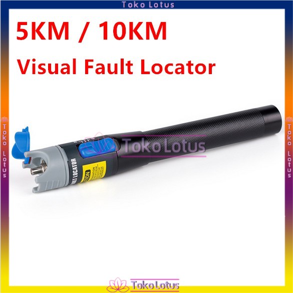 5KM/10KM Visual Fault Locator Laser Fiber Optik FTTH Laser Source Fiber Optic Cable Tester non batre