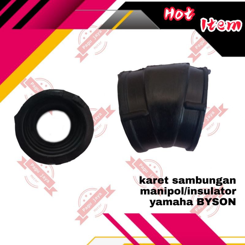 karet sambungan manipol / insulator yamaha BYSON