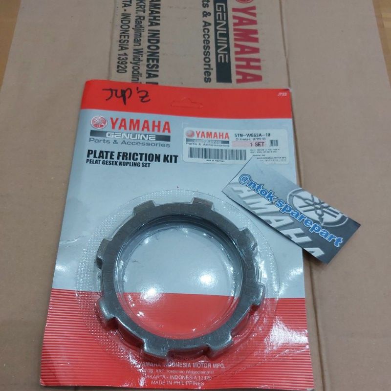 Kampas Kopling Copling Set Jupiter Z Burhan Vega Lama Vega New Original Genuine Yamaha 5TN-WE63A-10