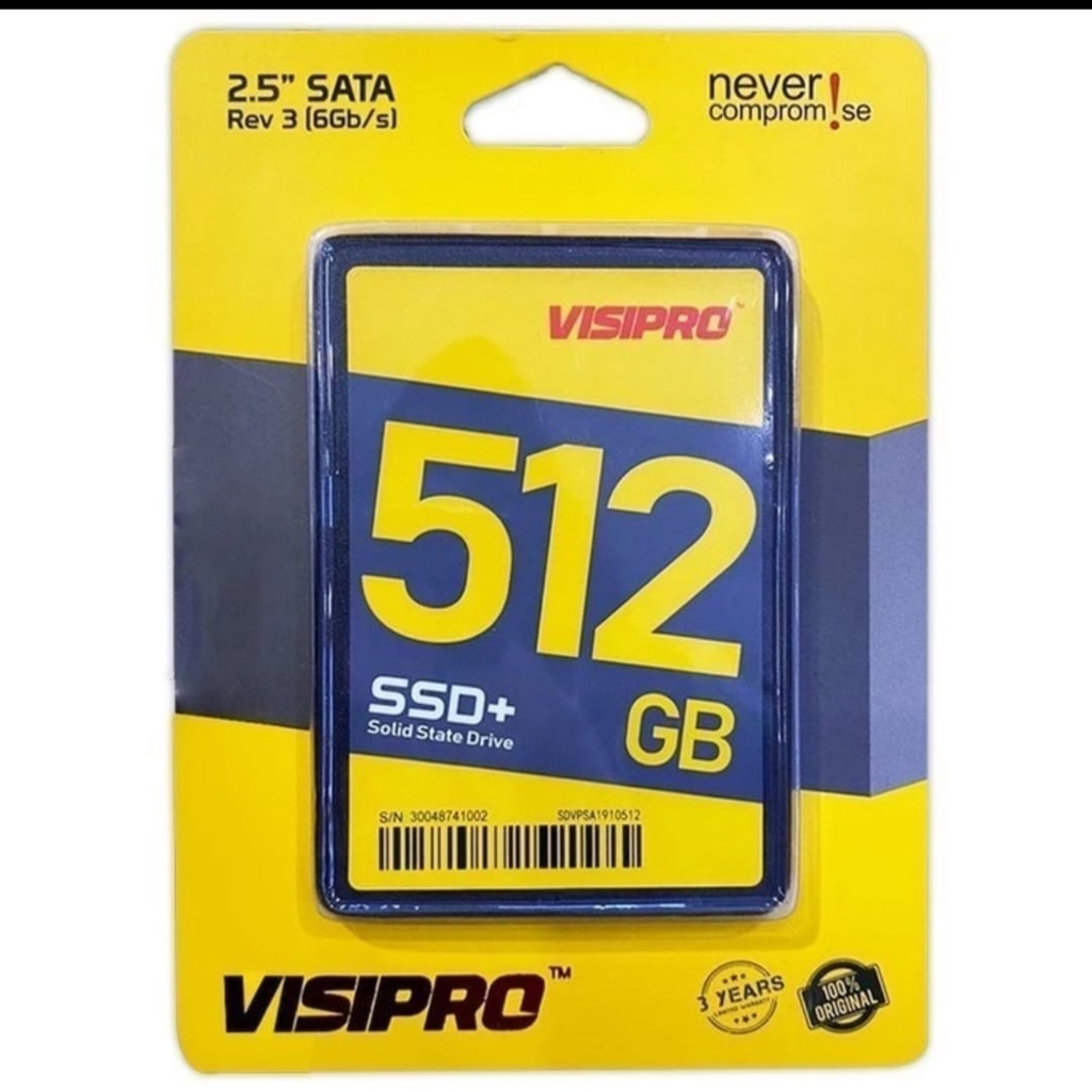 SSD Visipro 512GB Sata 2.5"