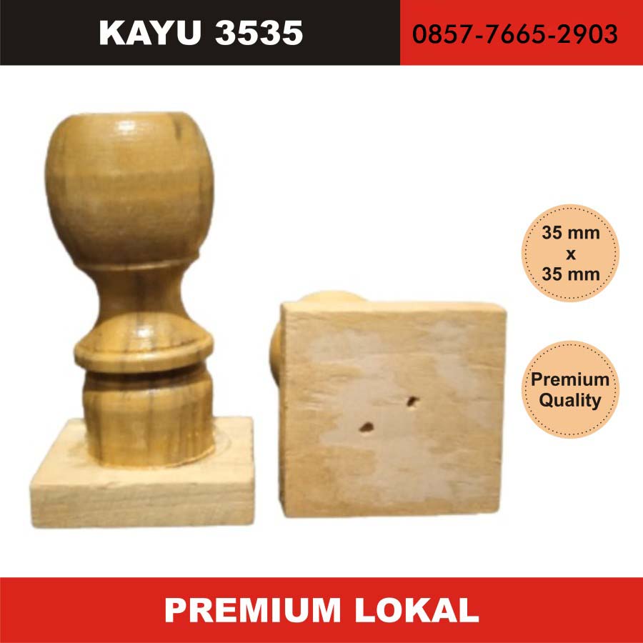 

Gagang Stempel Kayu 3535