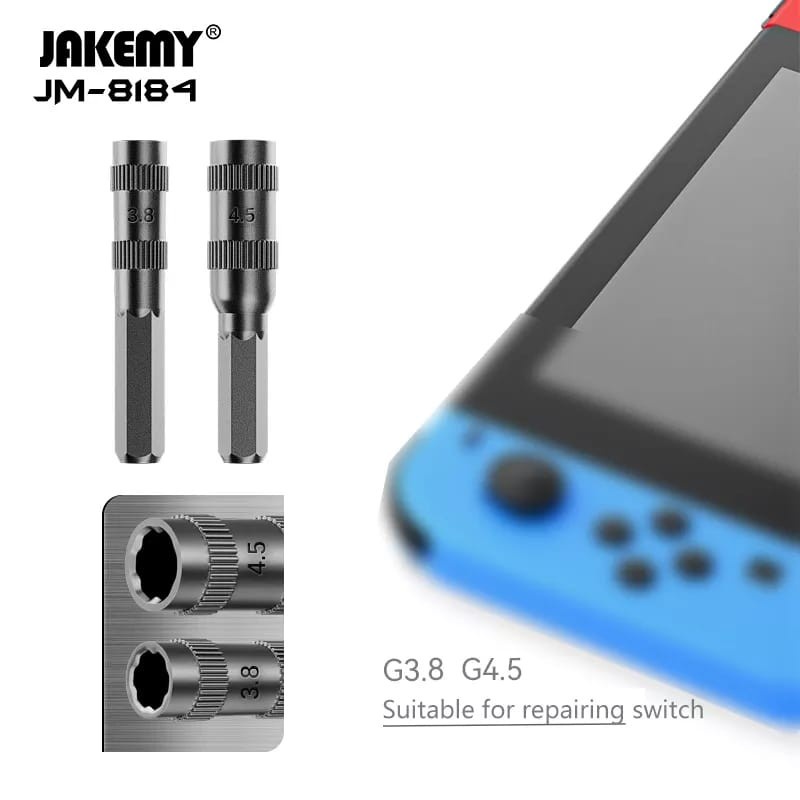 Jakemy JM-8184 47 in 1 Obeng Kembang 1.0 Presisi Magnetik CR-V Bit T1