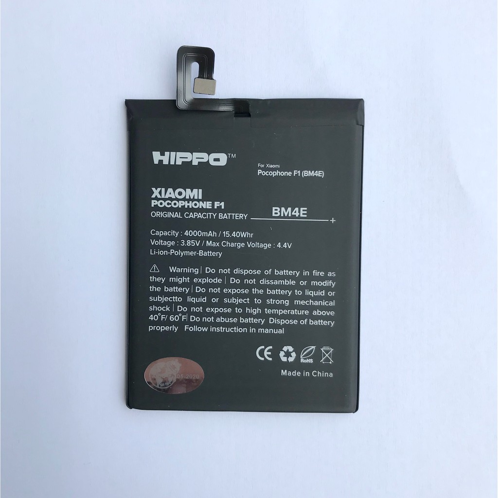 Baterai Hippo Xiaomi BM4E Pocophone F1 4000 mAh Garansi