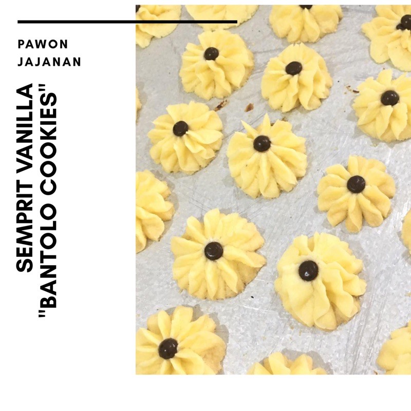 

Semprit Vanilla Kue Lebaran Natal Bantolo Cookies by Pawon Jajanan Purwokerto