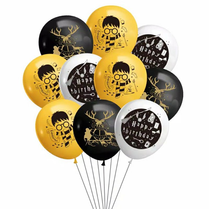 Jual Balon Lateks Harry Potter Balloon Latex Dekorasi Pesta Ulang Tahun