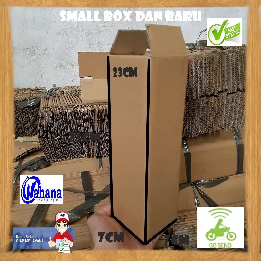 

Termurah Kardus Box Karton Polos uk7x7x23 Terlaris