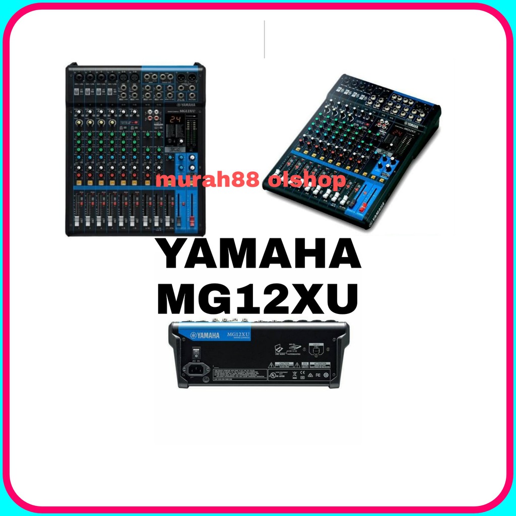 Mixer Yamaha MG 12 XU / Yamaha Mixer MG 12XU