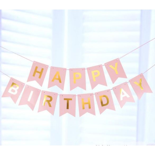 Bunting Flag / Banner Happy Birthday HBD