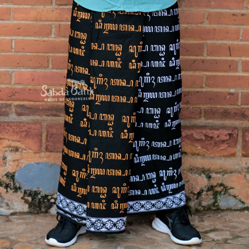 Sarung Sosrokartono Full Aksara