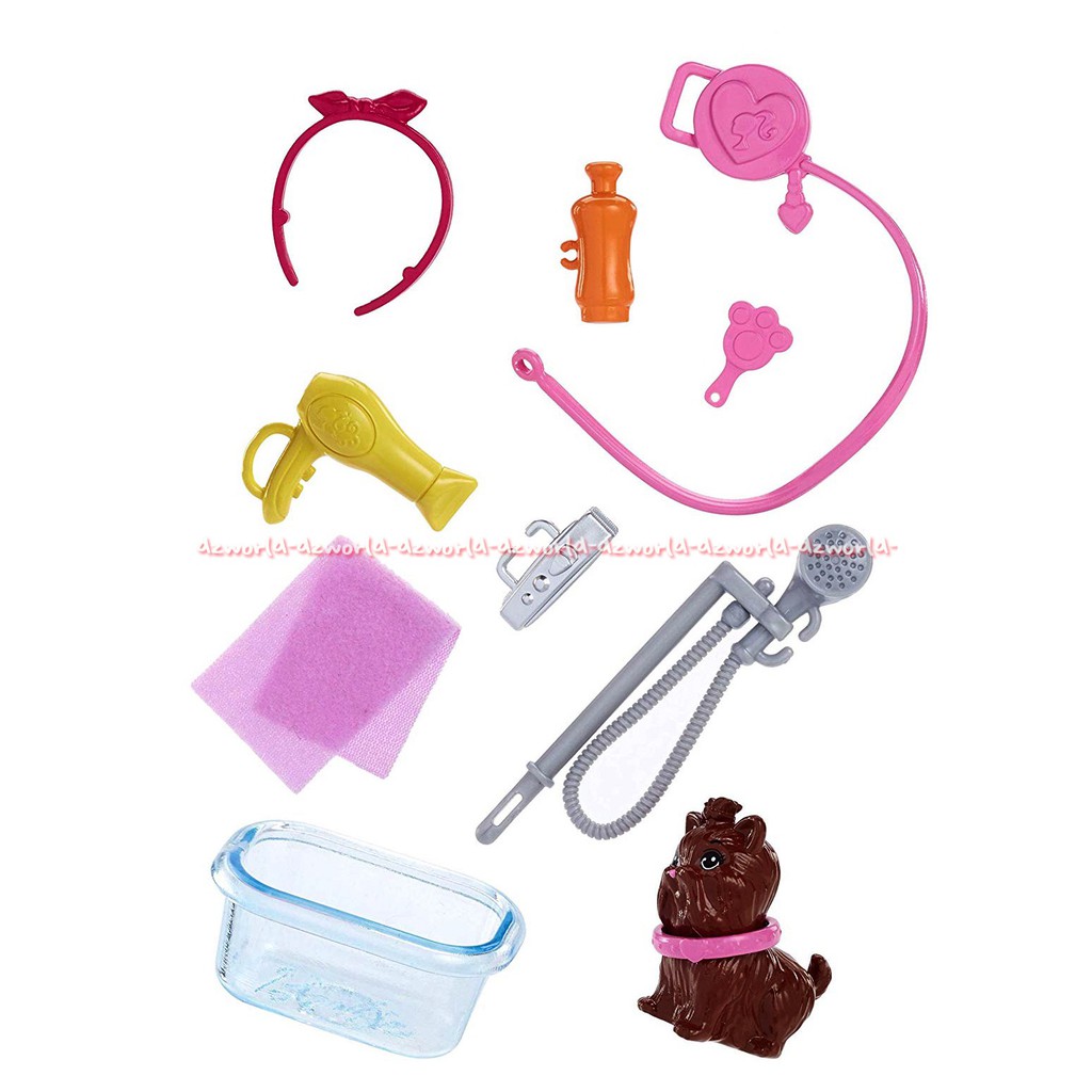 Barbie Pet Groomer Mainan Boneka Barbie Groom Care Perawatan Hewan