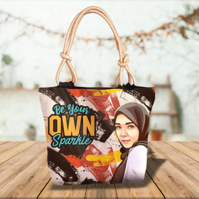 tote bag hijab