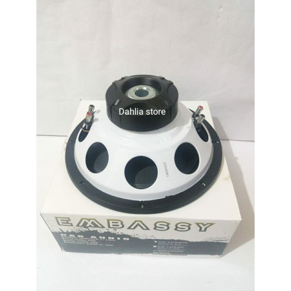 subwoofer embassy ES 1228W 2coil 12inch