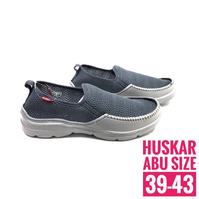 Ardiles HUSKAR Sepatu Sport Pria Casual Slip On Ukuran 39-43
