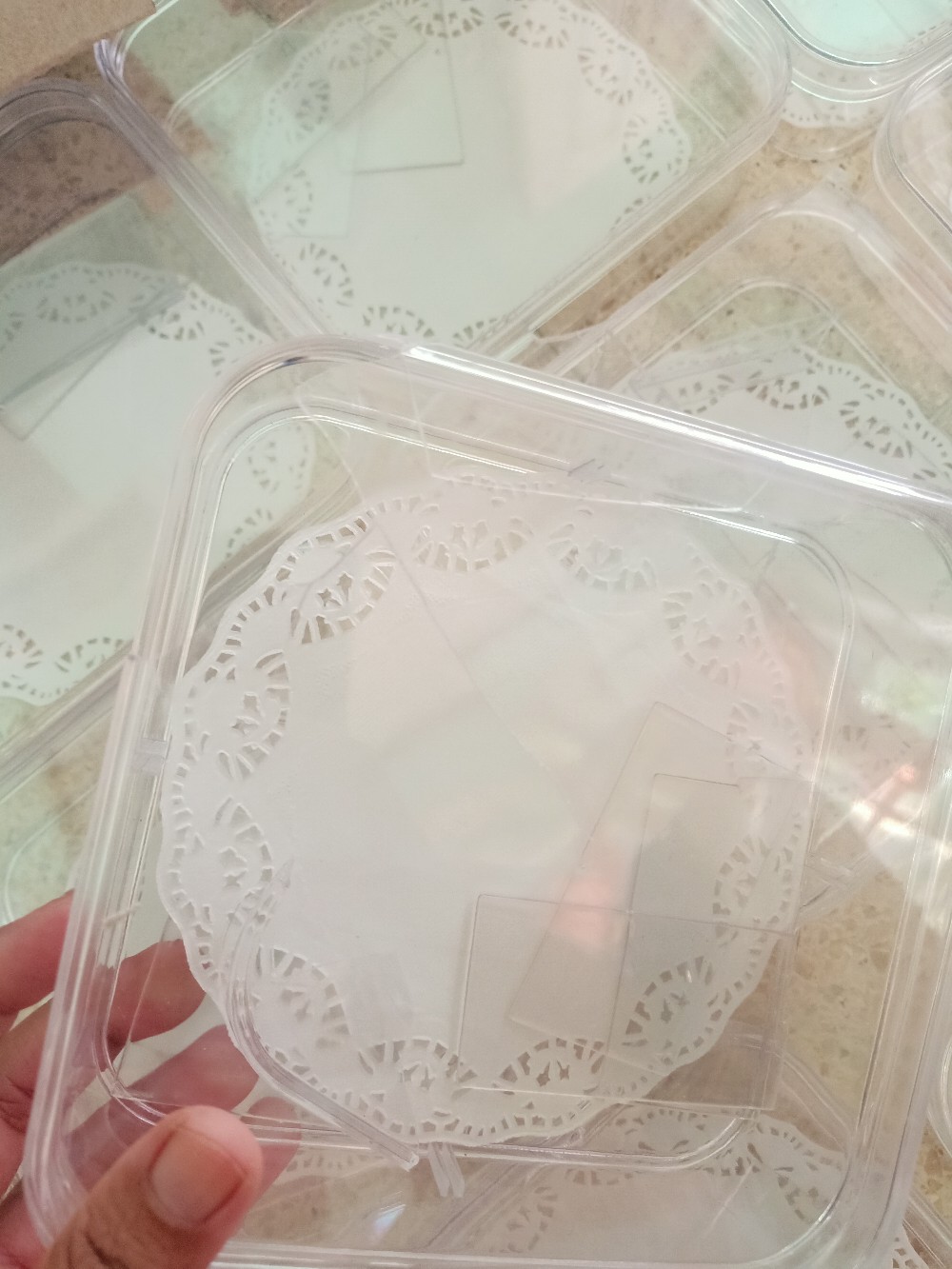 Toples Kue Kering Sekat 4 Nuai Sn 818/toples Lebaran