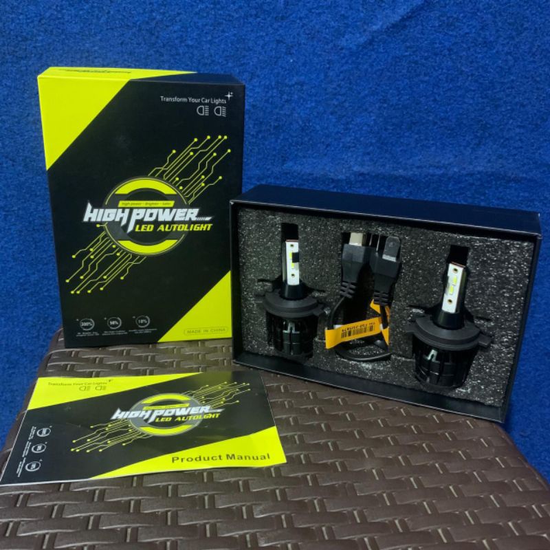 LED Headlight High Power H4 H11 HB4 Original