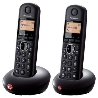 ANGELSWATCH TELEPON WIRELESS PANASONIC KX-TGB212 HITAM KX-TGB212 TGB212 ORIGINAL/ CORDLESS TELEPON TANPA KABEL WIRELESS PHONE