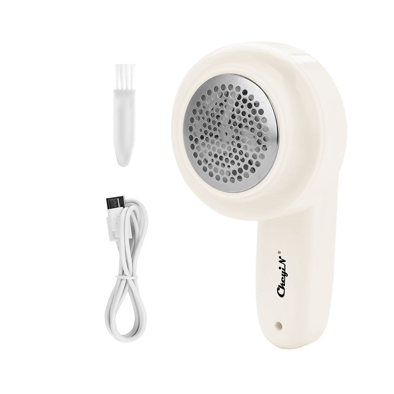 

CkeyiN Listrik Lint Remover 3 Alat Cukur Kain Daun USB Isi Ulang Pakaian Fuzz Remover