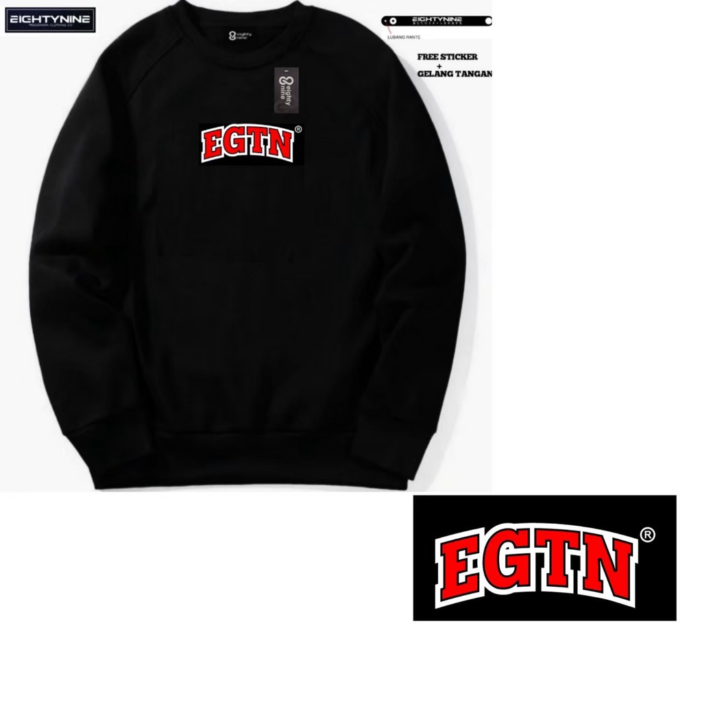 Jaket Crewneck Pria Veltic Eighty Nine