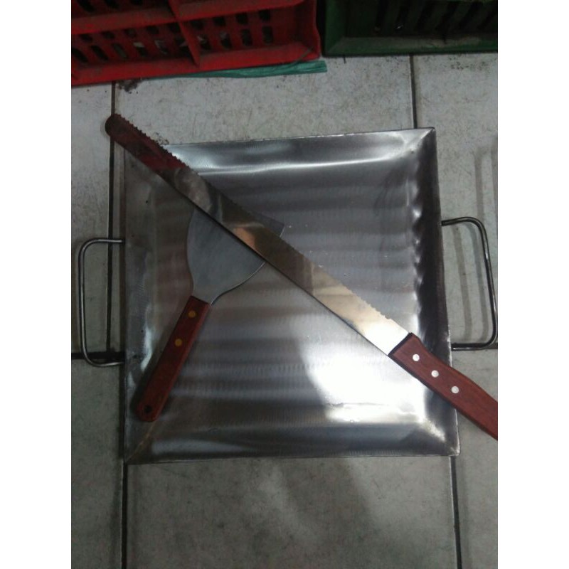 SET WAJAN ROTI BAKAR 30 PLAT BESI TIPIS