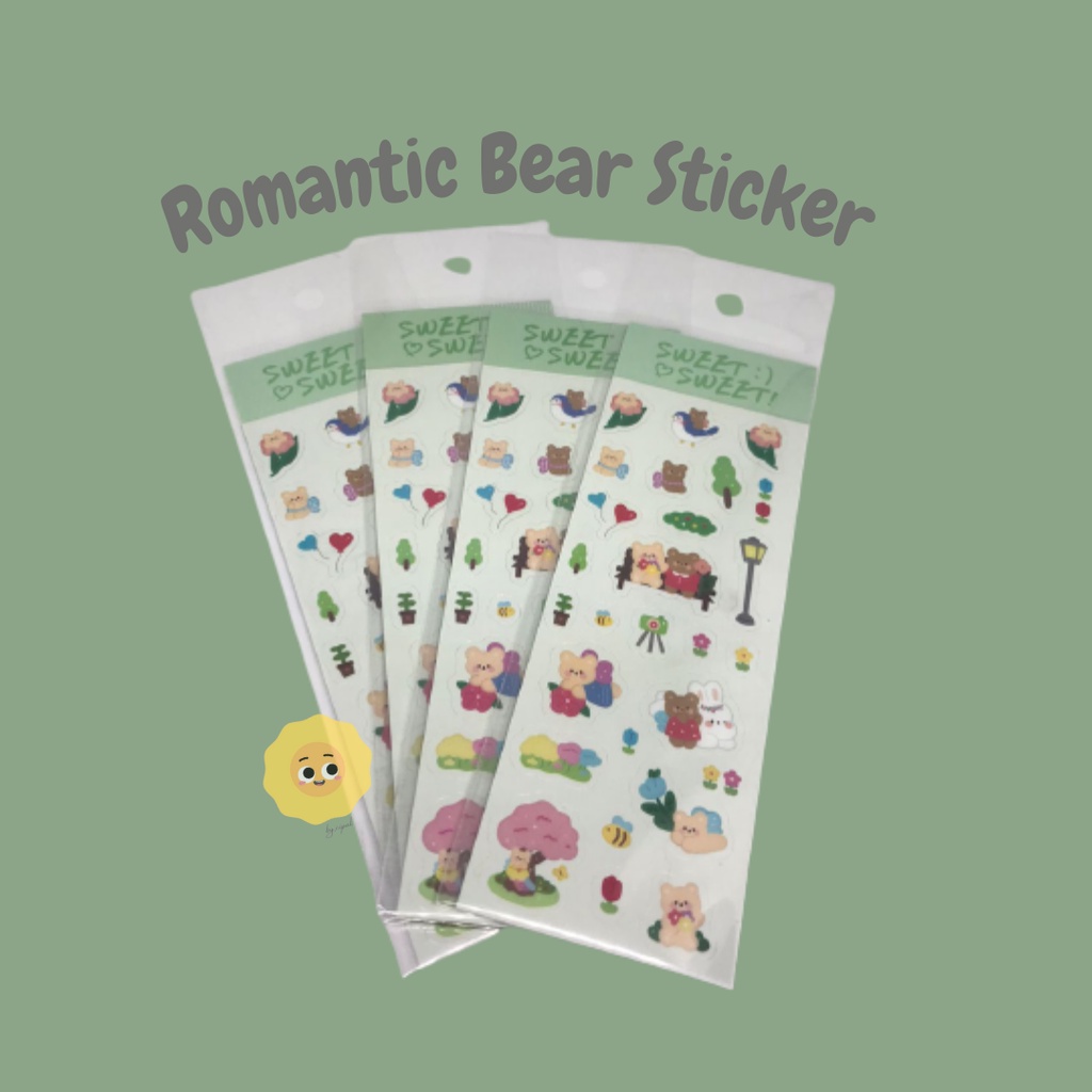 

Romantic Bear Sticker